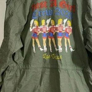 Gwen Stefani 2021 Just a Girl Vegas Residency crew jacket! SUPER rare